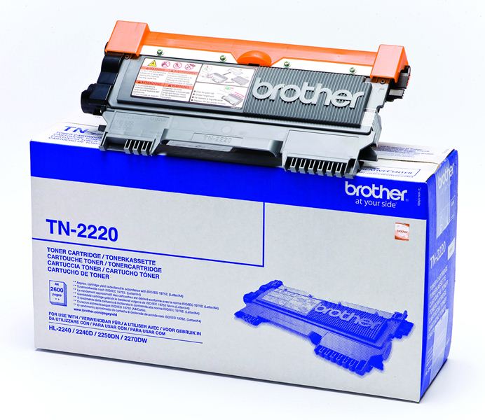 Toner originale Brother TN2220 Nero