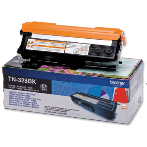 Toner originale Brother TN328BK Nero