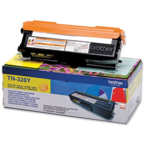 Toner originale Brother TN328Y Giallo