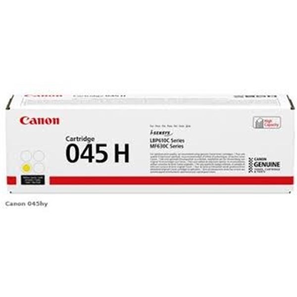 Toner originale Canon 045HY Giallo