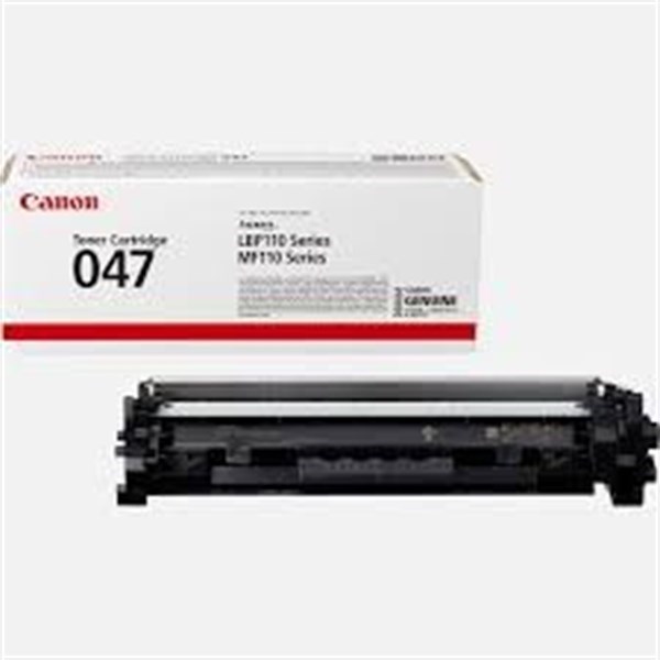 Toner originale Canon 047 per stampanti Canon colore Nero