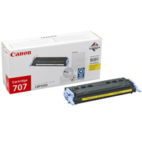 Toner originale Canon 707Y Giallo