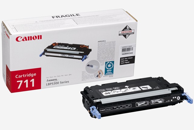 Toner originale Canon 711BK Nero