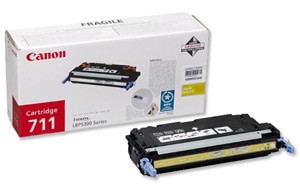 Toner originale Canon 711Y Giallo