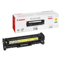 Toner originale Canon 718Y Giallo