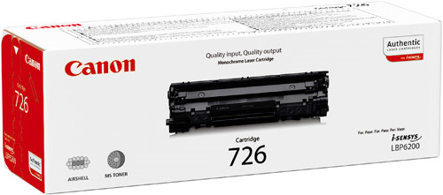 Toner originale Canon 726 Nero
