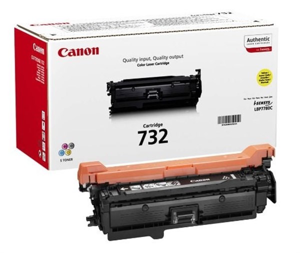 Toner originale Canon 732Y Giallo