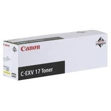 Toner originale Canon C-EXV17 Giallo