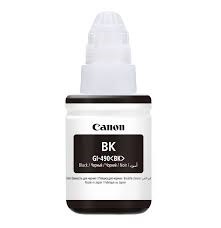 Inchiostro colore Nero per cartucce Canon GI 490BK da 70ml