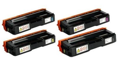 Toner compatibile Ricoh 407532 Ciano