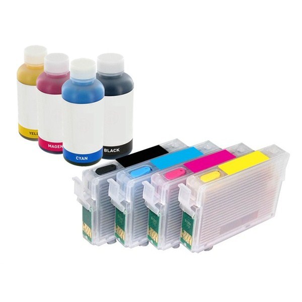 4 cartucce vuote ricaricabili per Epson STYLUS PHOTO