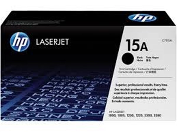 Toner originale HP 15A Nero