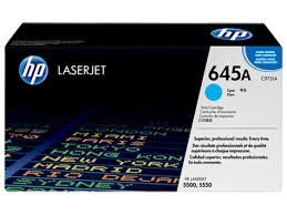 Toner originale HP 645A per stampanti HP Laserjet – Ciano