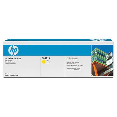 Toner originale HP CB382A Giallo