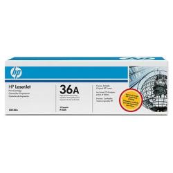 Toner originale HP 36A per stampanti HP Laserjet - Nero