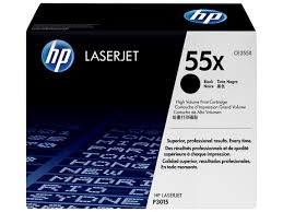 Toner originale HP 55X per stampanti HP Laserjet - Nero