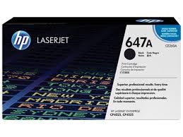 Toner originale HP 647A per stampanti HP Laserjet - Nero