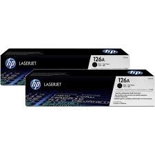 Confezione da 2 Toner originali HP 126A per stampanti HP