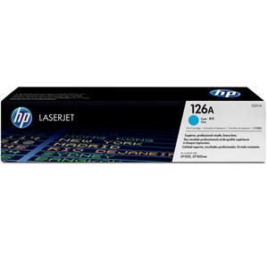 Toner originale HP 126A per stampanti HP Laserjet - Ciano