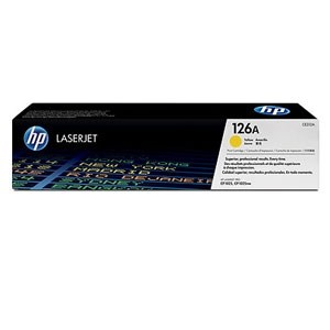 Toner originale HP 126A per stampanti HP Laserjet - Giallo