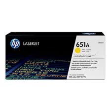 Toner originale HP 651A per stampanti HP Laserjet – Giallo