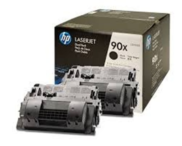 Confezione da 2 Toner originali HP 90X per stampanti HP