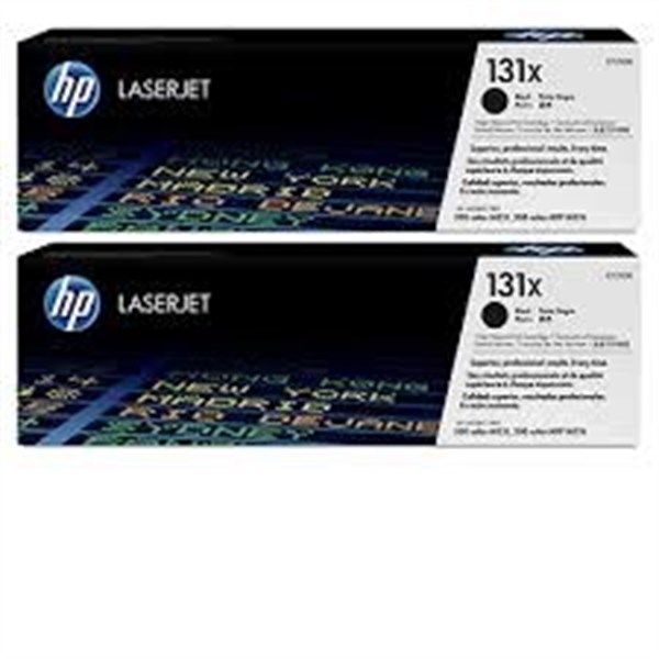 Confezione da 2 Toner originali HP 131X per stampanti HP