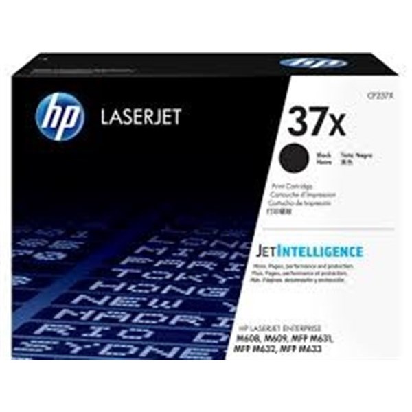 Toner originale HP 37X per stampanti HP Laserjet - Nero