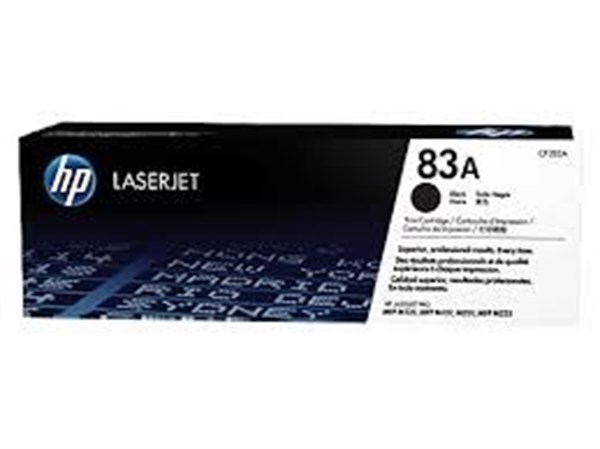 Toner originale HP 83A per stampanti HP Laserjet – Nero