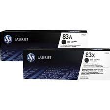 Confezione da 2 Toner originali HP 83A per stampanti HP