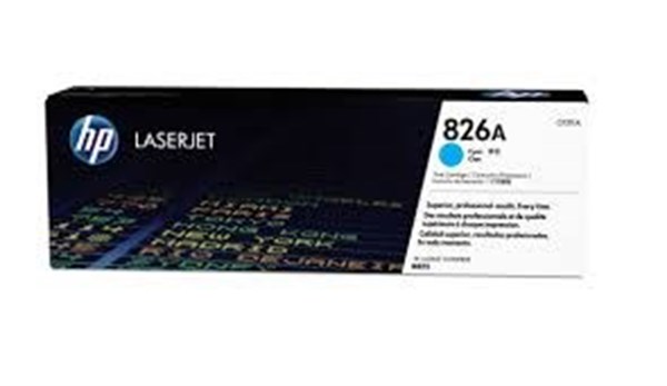 Toner originale HP 826A per stampanti HP Laserjet - Ciano