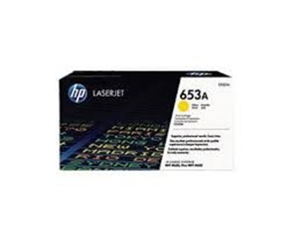 Toner originale HP 653A per stampanti HP Laserjet - Giallo