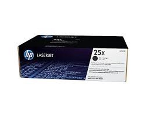 Toner originale HP 25X per stampanti HP Laserjet – Nero