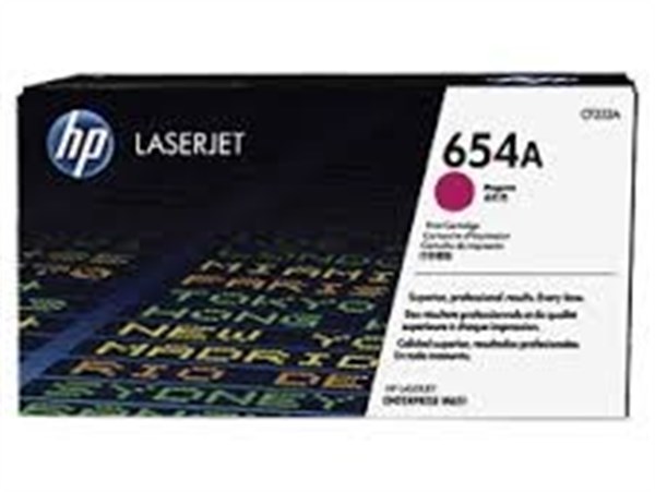 Toner originale HP 654A Magenta