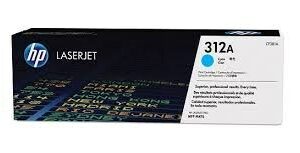 Toner originale HP 312A per stampanti HP Laserjet - Ciano