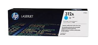 Toner originale HP 312A per stampanti HP Laserjet – Ciano