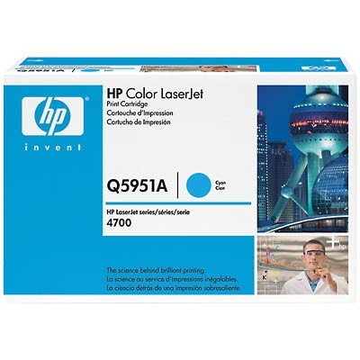 Toner originale HP 643A per stampanti HP Laserjet – Ciano