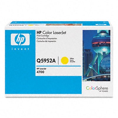 Toner originale HP 643A per stampanti HP Laserjet - Giallo