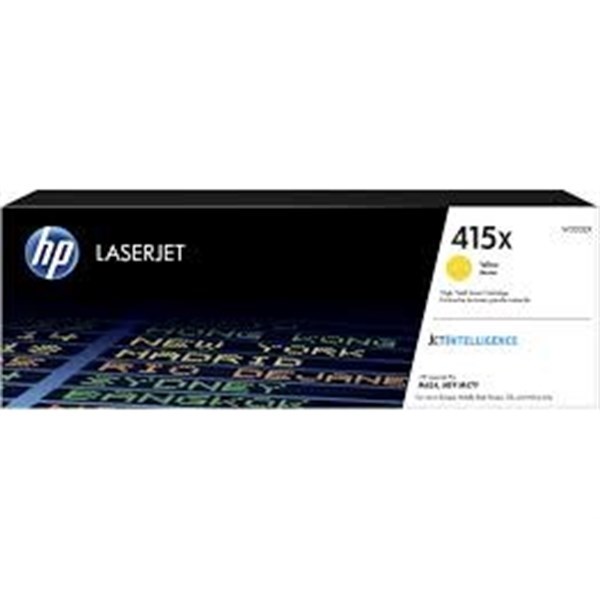 Toner originale HP 415X per stampanti HP Laserjet – Giallo