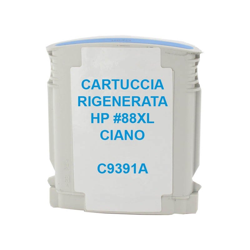 Cartuccia compatibile HP 88XL Ciano