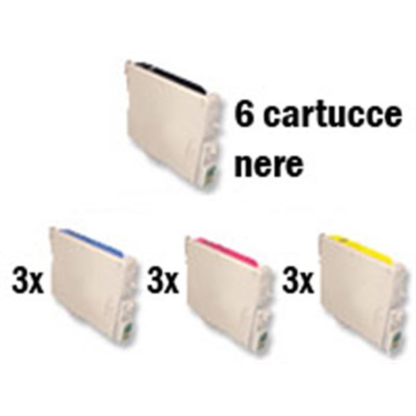 17 Cartucce compatibili Epson serie T044