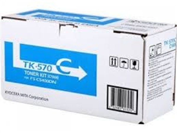 Toner originale Kyocera Mita TK570C Ciano