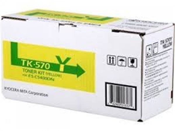 Toner originale Kyocera Mita TK570Y Giallo