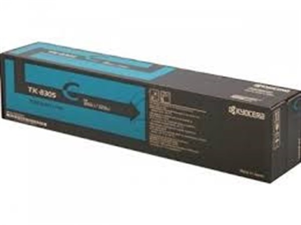 Toner originale Kyocera Mita TK-8305C Ciano