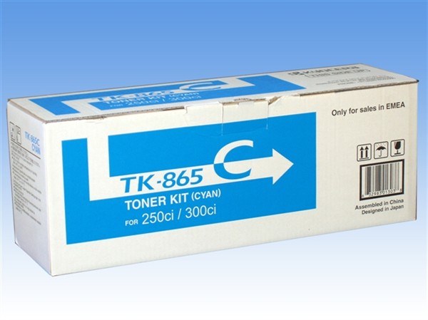 Toner originale Kyocera Mita TK-865C Ciano