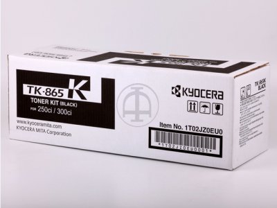 Toner originale Kyocera Mita TK-865K Nero
