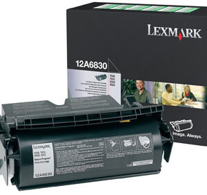 Toner originale Lexmark 12A6830 Nero