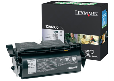 Toner originale Lexmark 12A6830 Nero