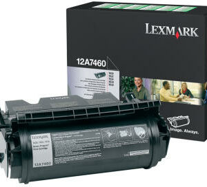 Toner originale Lexmark 12A7460 Nero