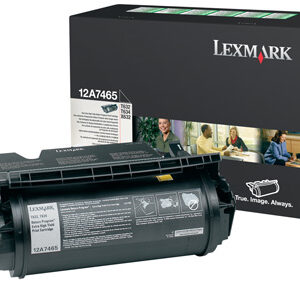 Toner originale Lexmark 12A7465 Nero